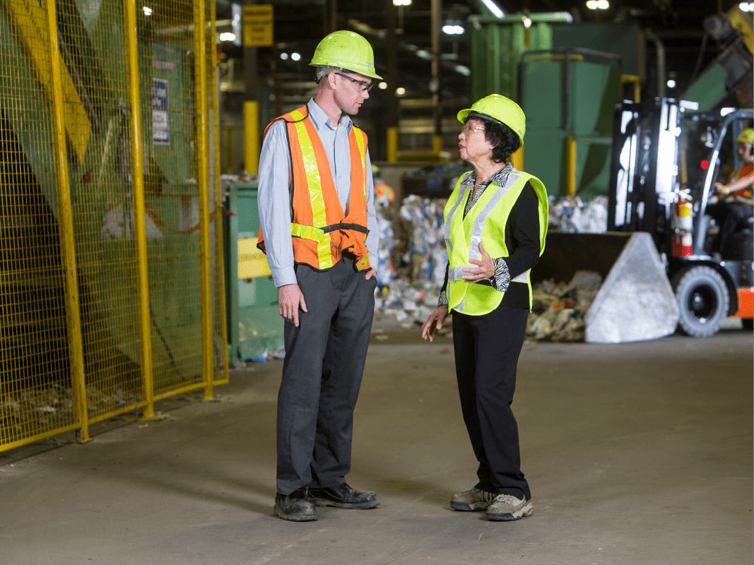 Consulting, advisory and material recovery and recycling services